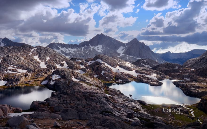 Bear Lakes Basin on the Sierra High Route, California