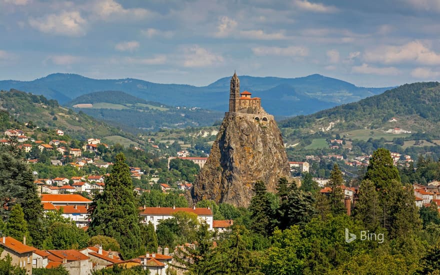 Chapel St-Michel d'Aiguilhe, Le Puy-en-Velay, France