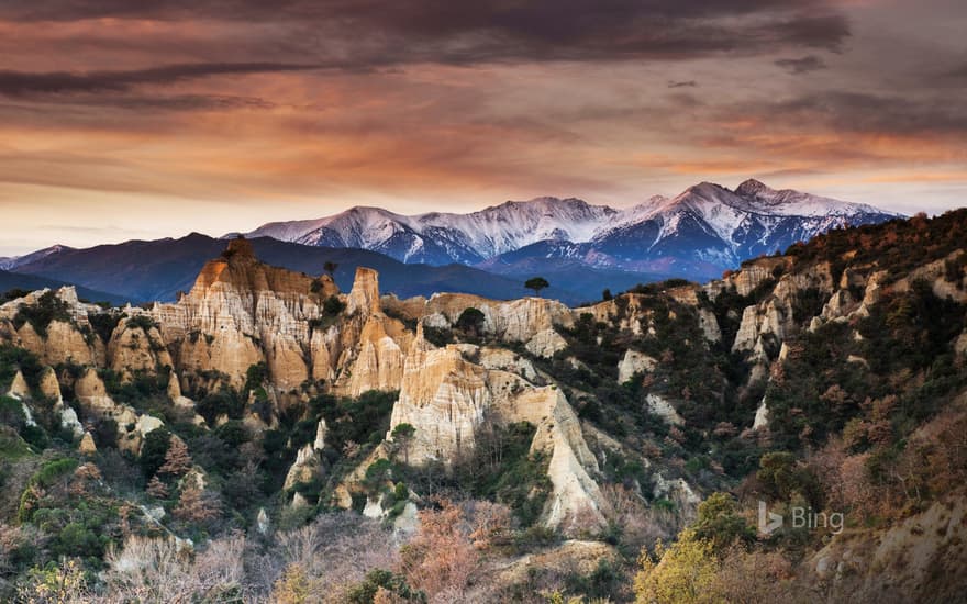 Les Orgues in Ille-sur-Têt, Northern Catalonia, France