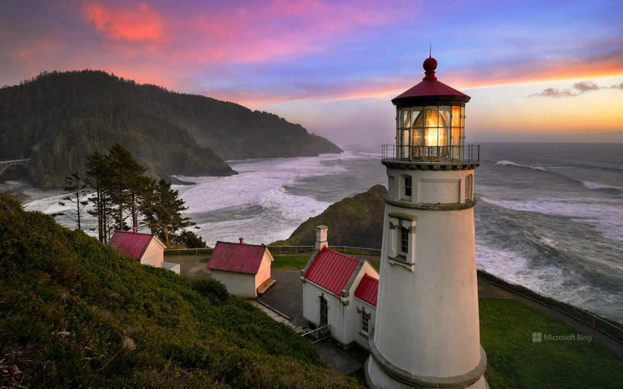 Heceta Head Light, Florence, Oregon, USA