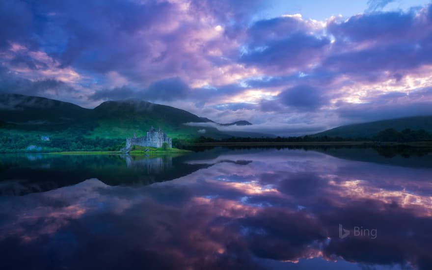 Kilchurn Castle in Scotland