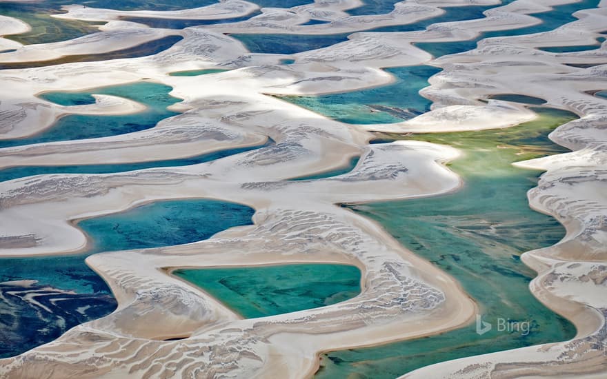 Lençóis Maranhenses National Park in Barreirinhas, Brazil