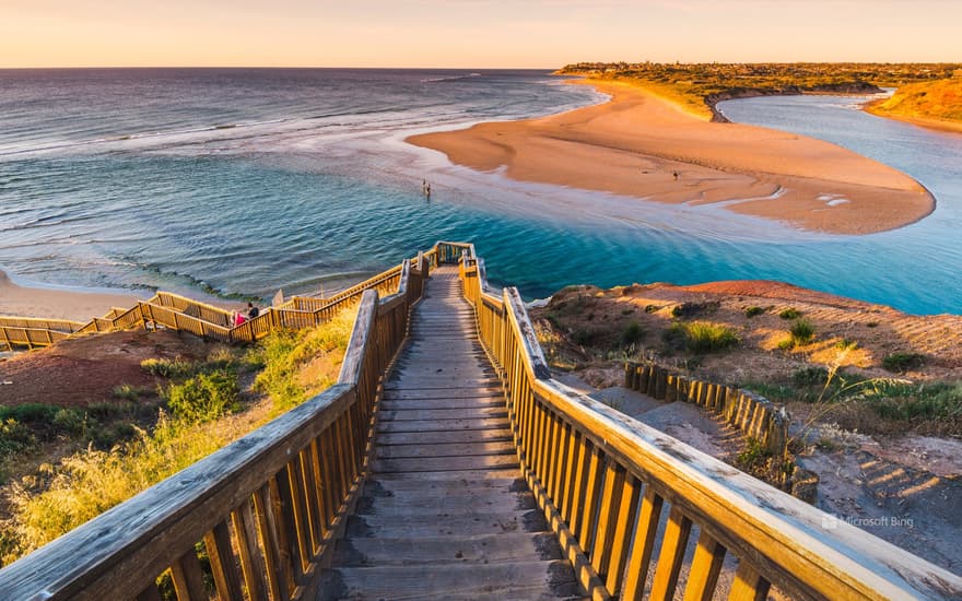 Onkaparinga River, Port Noarlunga, South Australia