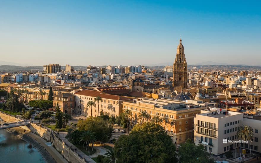 Sunset in Murcia, Spain