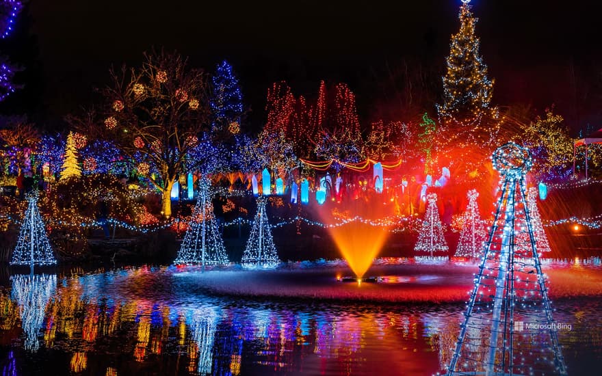 Festival of Lights, VanDusen Botanical Garden, Vancouver